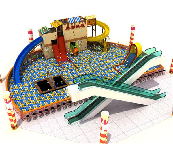 Naughty Castle Children's Park Indoor Amusement Park Equipment Kindergarten Large Parent Child Amusement Park