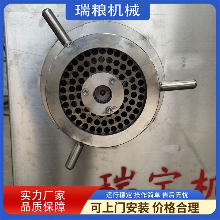 Stainless steel chili sauce grinder, chili dicer, fruit and vegetable cleaning machine, dedicated to food factories