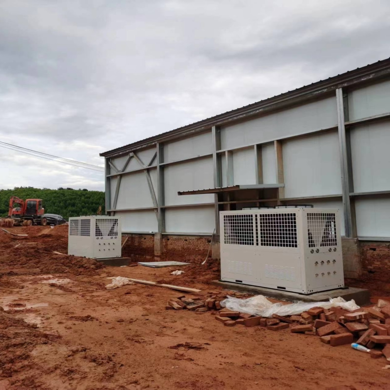 Construction of Vehicle Drying Room for Animal Husbandry, Pig Farm, Material Disinfection and Sterilization Room, Feed Truck, Large Scale Sterilization and Drying