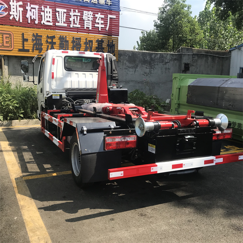 Dongfeng Tianjin Carriage Detachable Garbage Truck Optional Arm Set Wireless Remote Control Registration Worry Free Mortgage