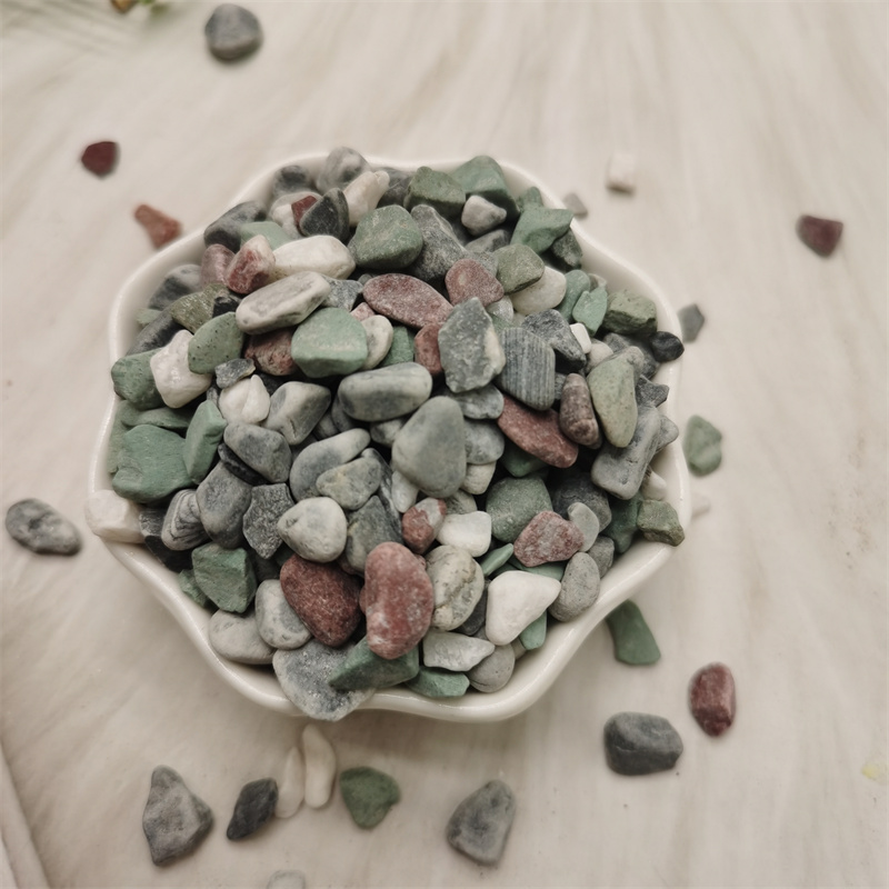 Supply garden set floor decoration grey stone Japanese Japanese dry garden gravel