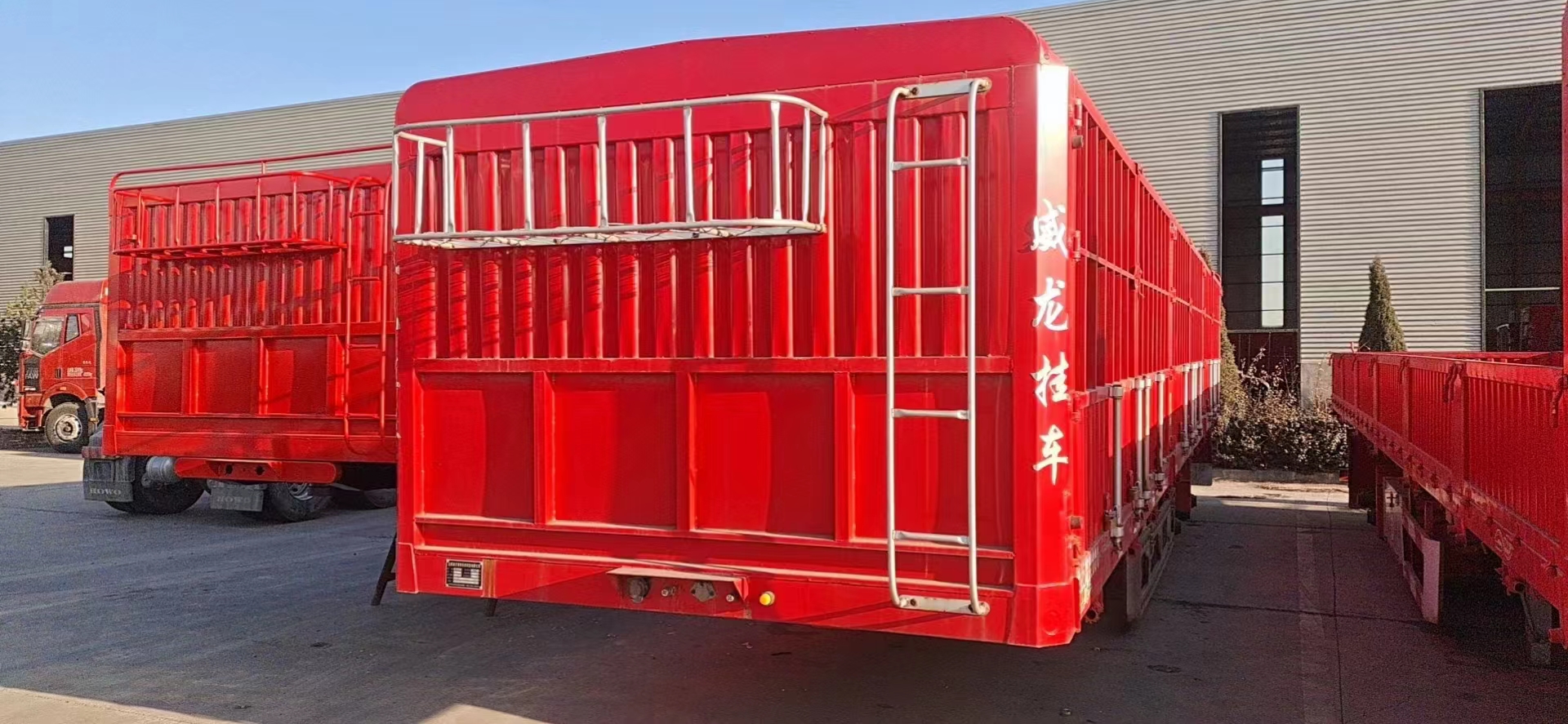 13 meter warehouse trailer with light weight and large cargo capacity, sufficient inventory, and quality assurance