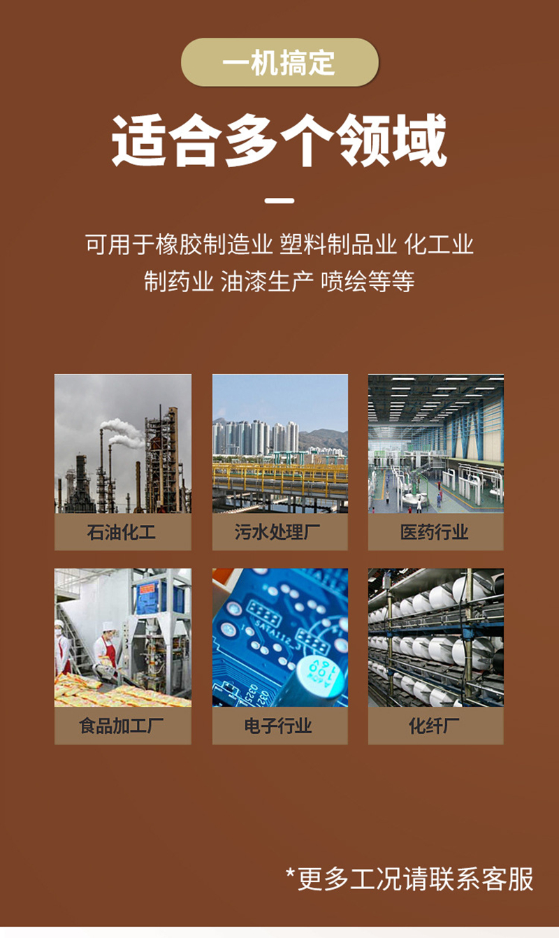 Mulan Chemical Workshop Waste Gas Treatment PP Spray Tower Waste Gas Washing Tower Equipment Extruder Waste Gas Treatment