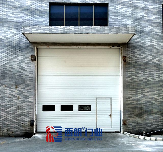 50 cm thick insulation and security industrial steel sliding doors for automotive factories