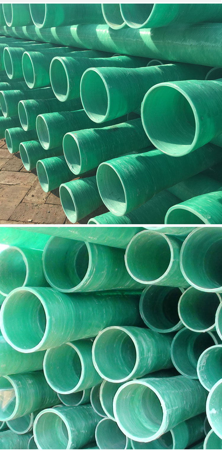 Manufacturer's spot cable conduit dn180 fiberglass wrapped pipeline cable protection tube with multiple specifications can be customized