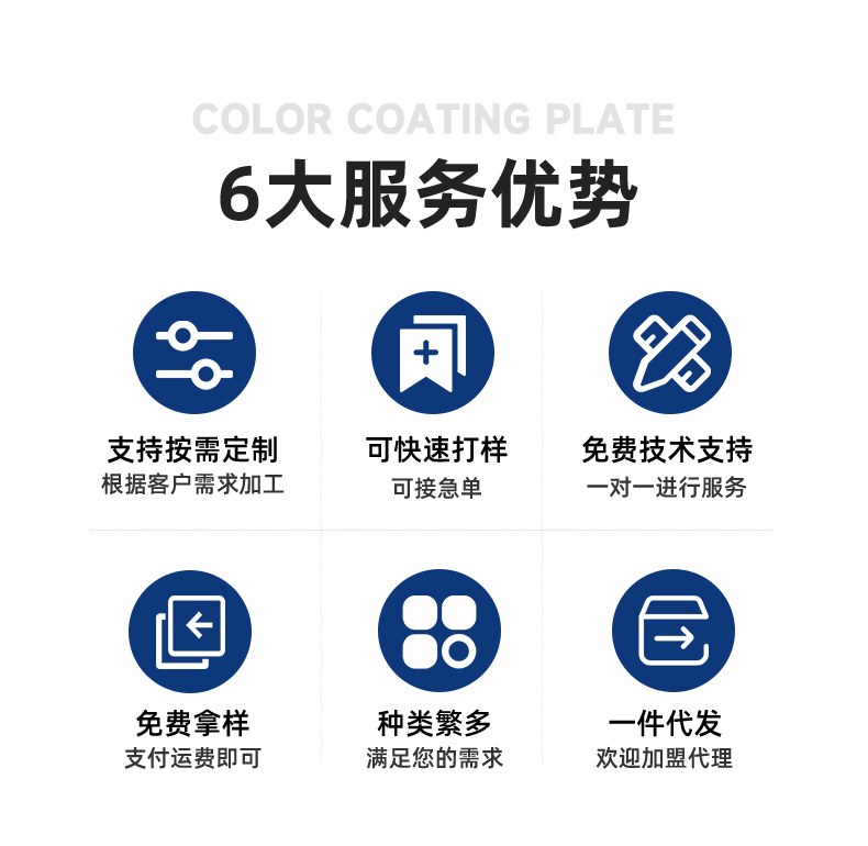 哑光白色彩钢卷