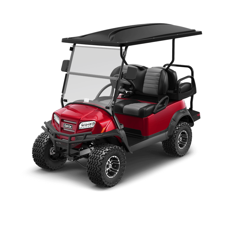 Craboka Clubcar Golf Cart has a compact body and flexible steering, equipped with an intelligent golf cart system