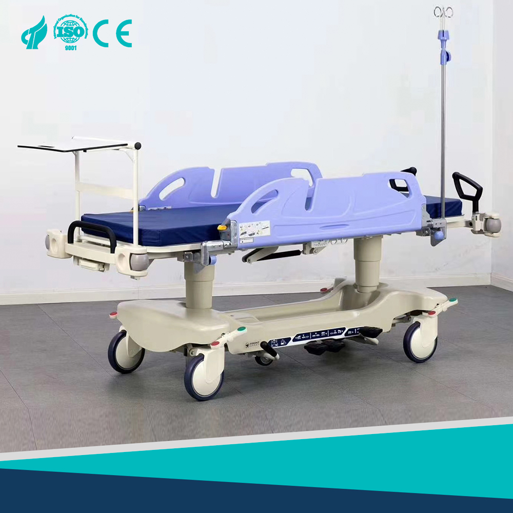 Multifunctional medical flat car grid ABS rescue bed FG-F-02 delivers smoothly