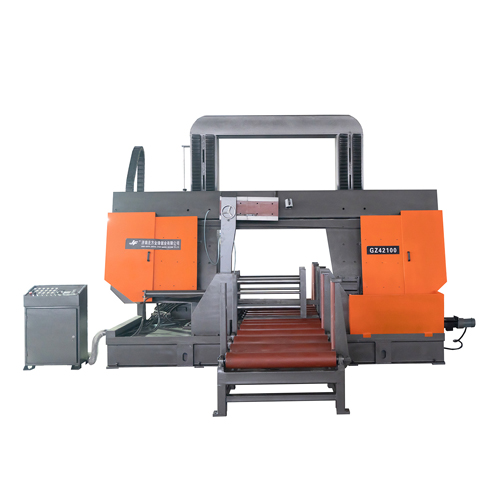 North Jinfeng Sawing Industry Band Sawing Machine Large semi-automatic Metal Cutting Horizontal GZ42100