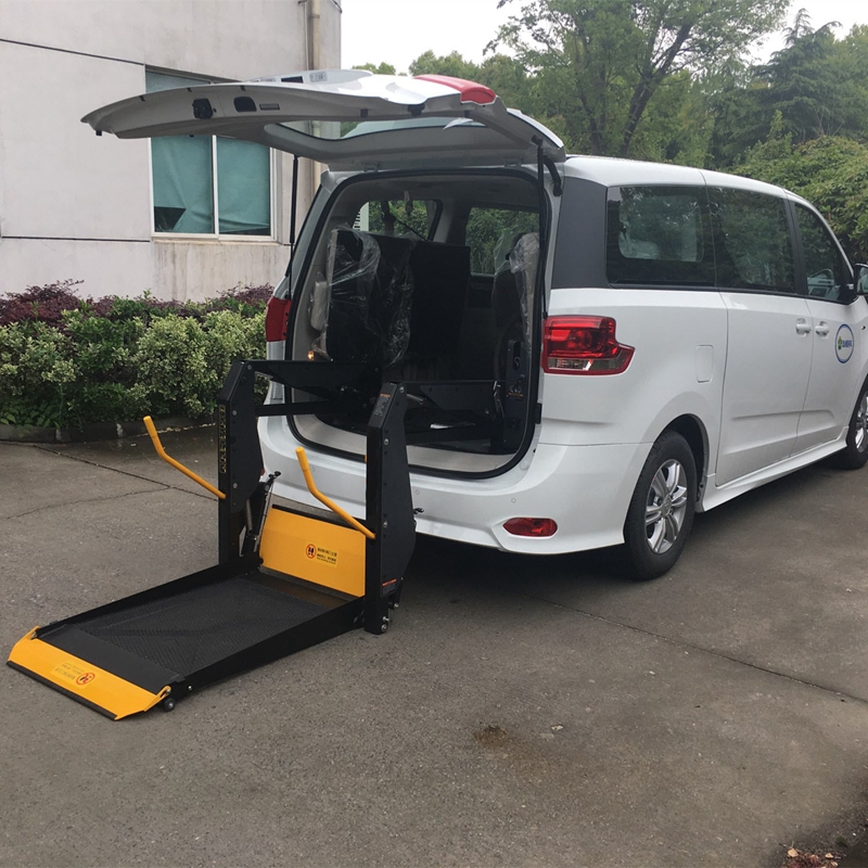 Haiwei Pai Car Wheelchair Lift Dual Arm Foldable Business Vehicle Disabled Wheelchair Lift Platform