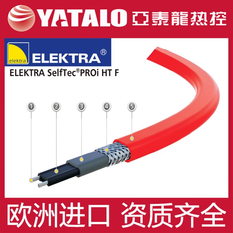 波兰艾丽卡ELEKTRA高温自调节电伴热带SelfTec PROi HTF 温度150℃