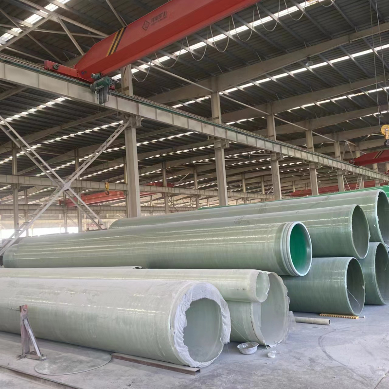 FRP wrapped pipes, buried sand pipes, drainage and sewage pipes, cable threading protection, sewage ventilation pipes wholesale