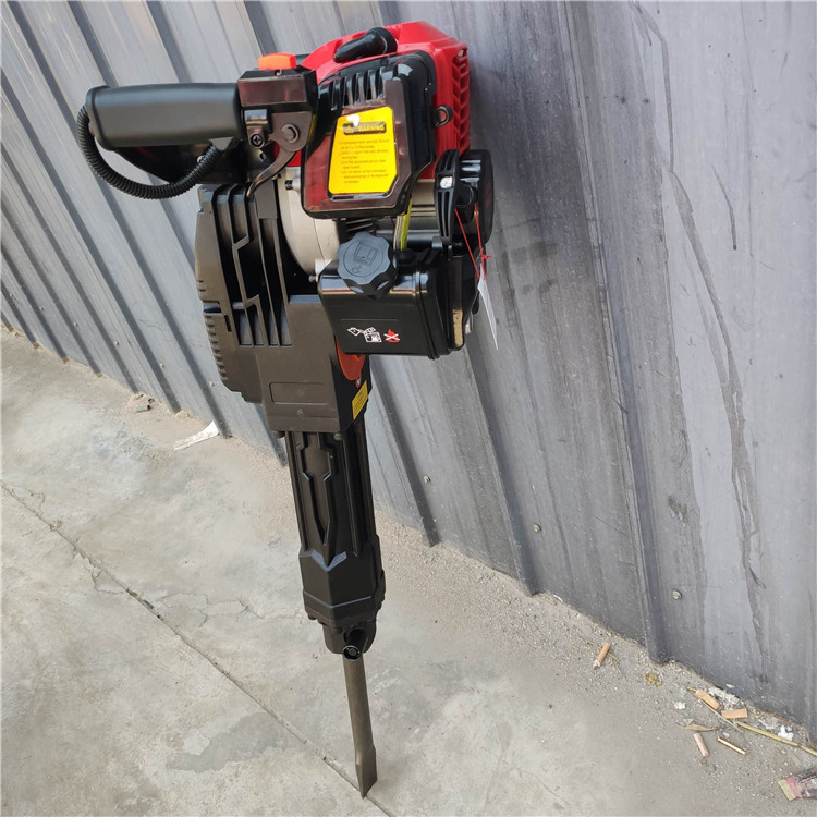 Two stroke gasoline pickaxe Xinchen multifunctional stone drilling machine internal combustion impact drill