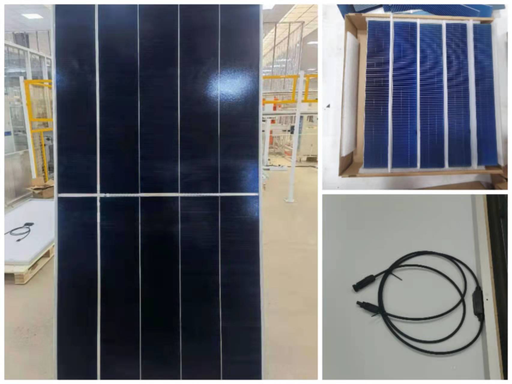 460W single crystal stacked tile module manufacturer's panel for solar photovoltaic power station photovoltaic panels