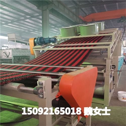 PVC solid foam bottom wire ring floor mat production line spray wire floor mat automation equipment