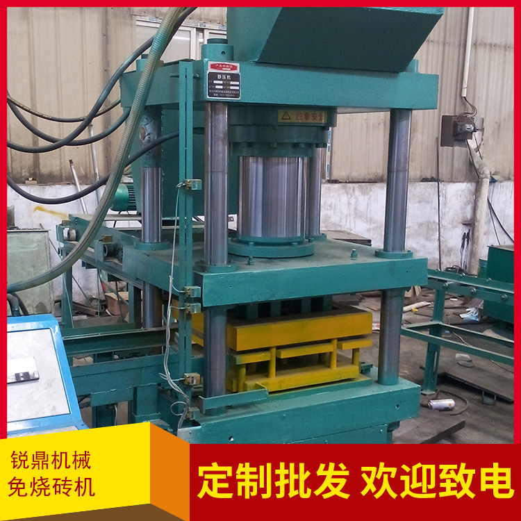 QT10-15 Large Hydraulic Hollow Brick Machine Fully Automatic Burn Free Brick Production Line Ruiding Machinery