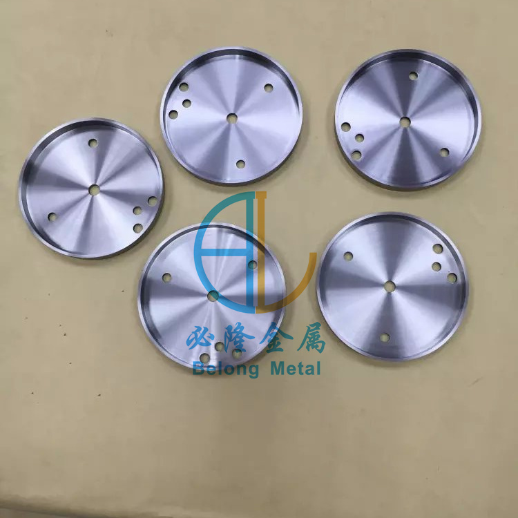 CVD molybdenum holder, supporting molybdenum chuck, pure molybdenum table, molybdenum round table, processed according to the drawing