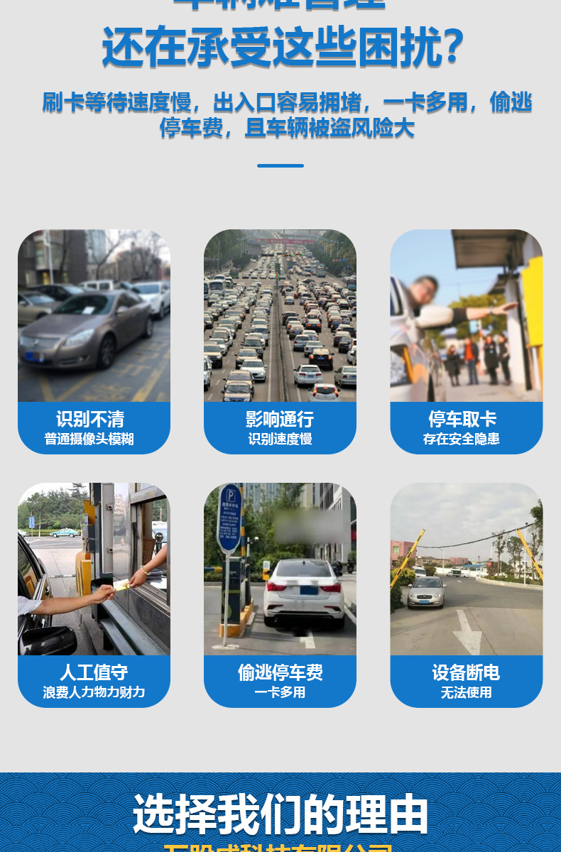 Automatic toll poles at the entrance and exit of the community, automatic recognition of license plates, parking lot, license plate recognition, and barrier gates