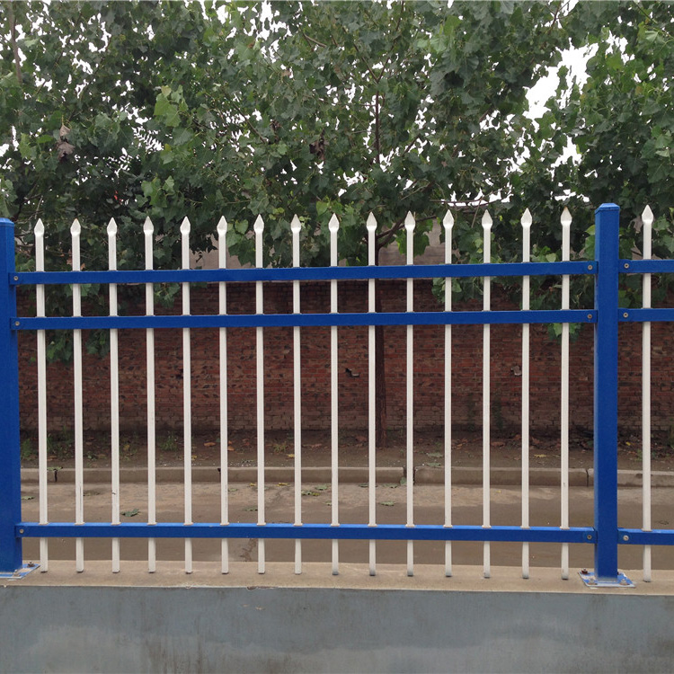 Zinc steel guardrail assembly type interpenetration community villa guardrail school factory area iron fence Chunlin