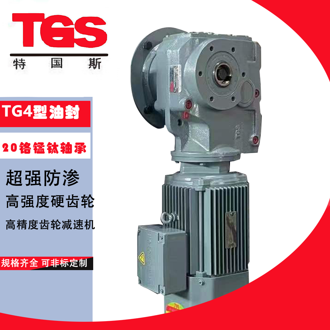 TGS Tekos T57/TAF57/TA57/K57 Helical Gear Reducer DC/AC Axis K/T Series with Motor