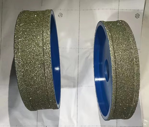 Manufacturer of wear-resistant high-speed train brake pad grinding with diamond grinding wheels commonly used in Shunyan