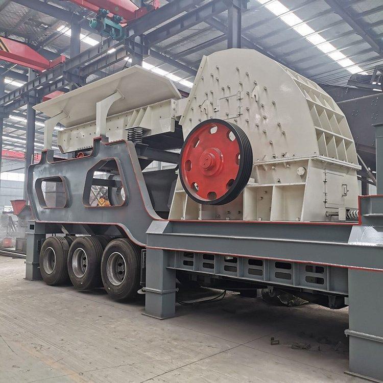 Counterattack heavy hammer crusher, sand and gravel aggregate production line equipment, sand and gravel crushing Guangxin Machinery