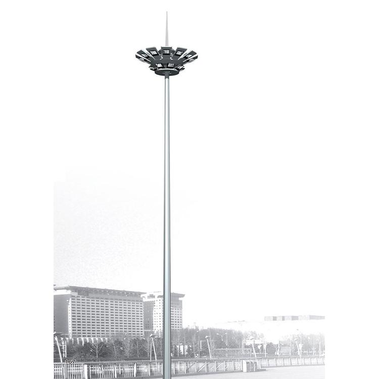 High power 10-30 meter stadium airport lift high pole light school playground lighting