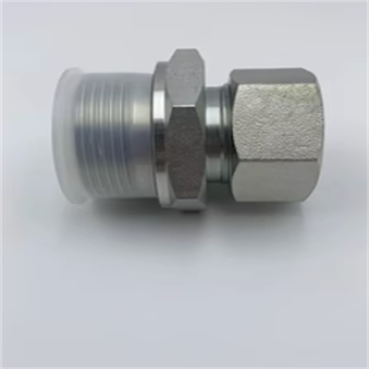 American PARKER ET20SCF three-way rotating nut transition joint carbon steel single ferrule connection