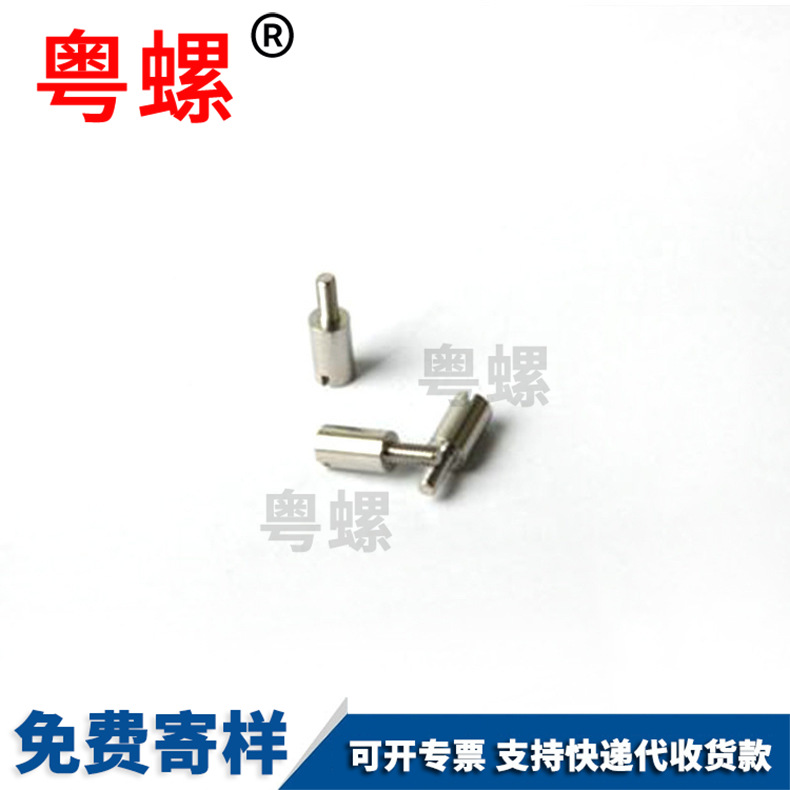 Stainless steel shoulder plug and high screw, stainless steel step plug and screw