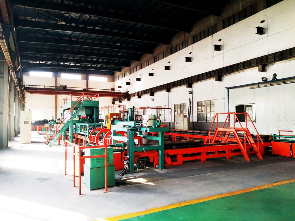 Iron mold sanding iron mold sanding line casting line molding line iron sanding machine