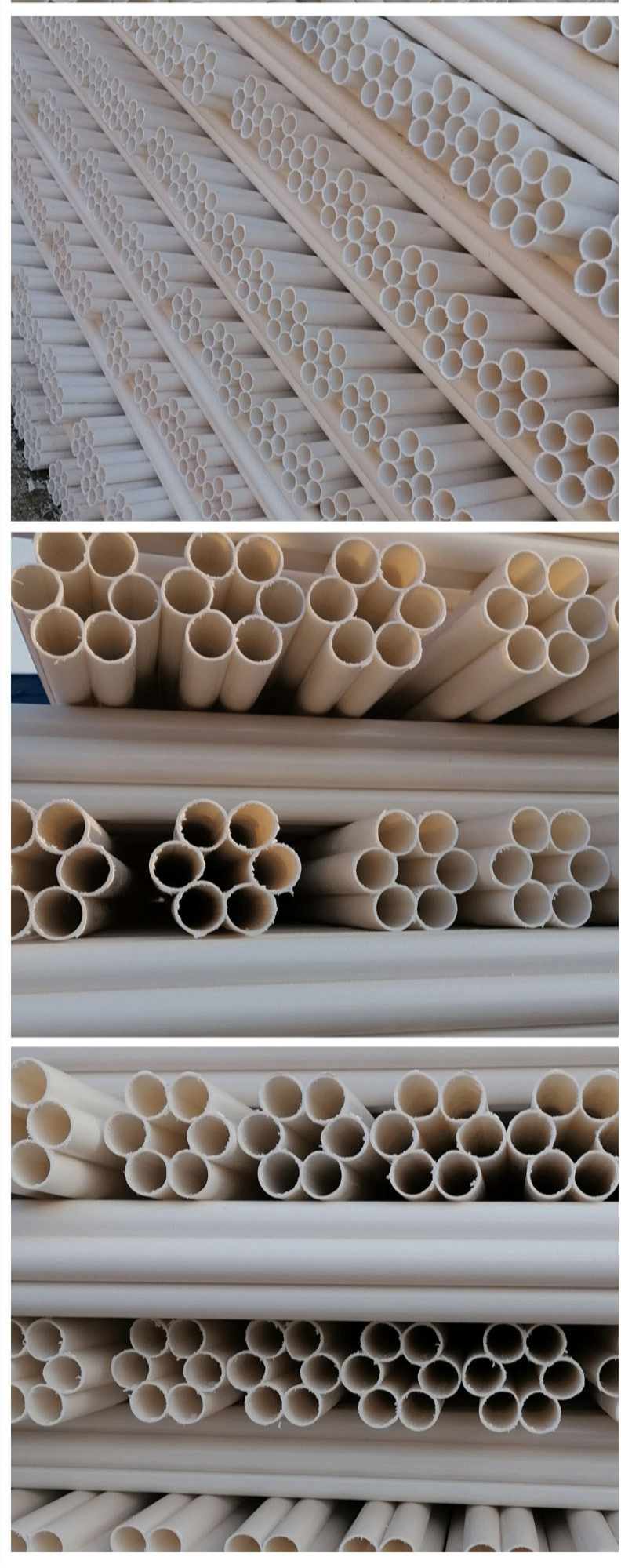 Tongjian Pipe Industry HDPE seven hole plum blossom pipe, five hole nine hole communication pipe, white bundle pipe with various specifications