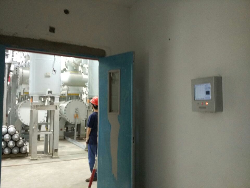 Auxiliary monitoring system in distribution room Substation remote monitoring device Sulfur hexafluoride gas monitoring and early warning system