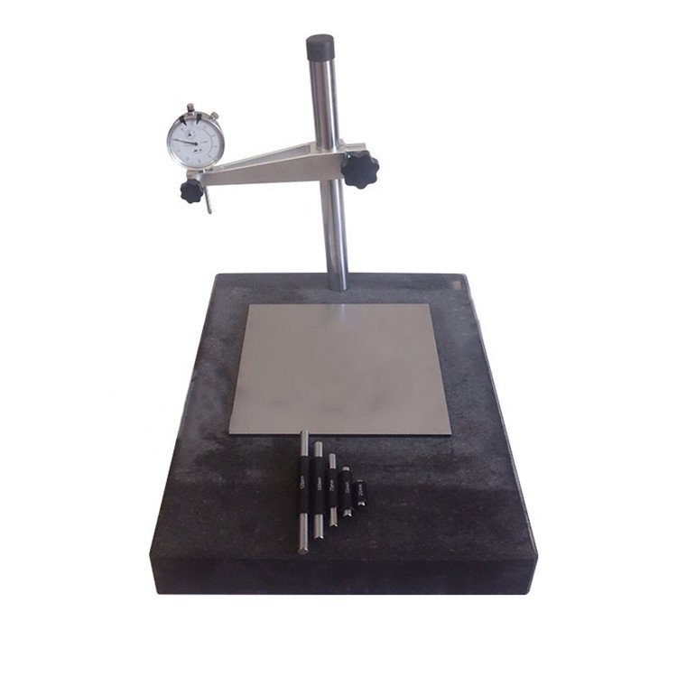 Thermal insulation product thickness gauge Nanoporous Aerogel composite measurement of marble material