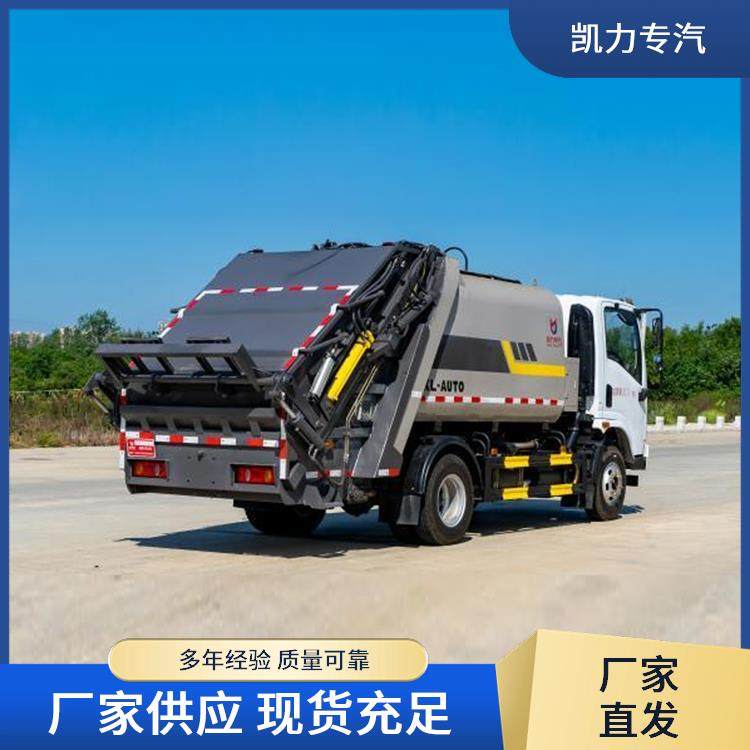 垃圾站环卫车 7方东风华神T1压缩式垃圾车 现车速发 液压装置