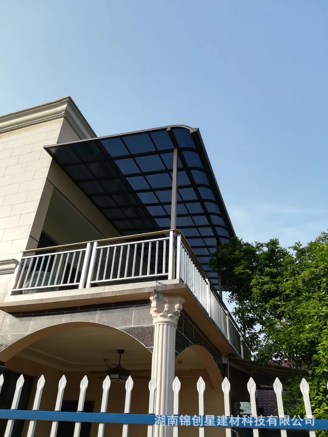 Canopy manufacturer Outdoor courtyard villa Aluminum alloy sunshade Endurance board Canopy balcony terrace sunshade