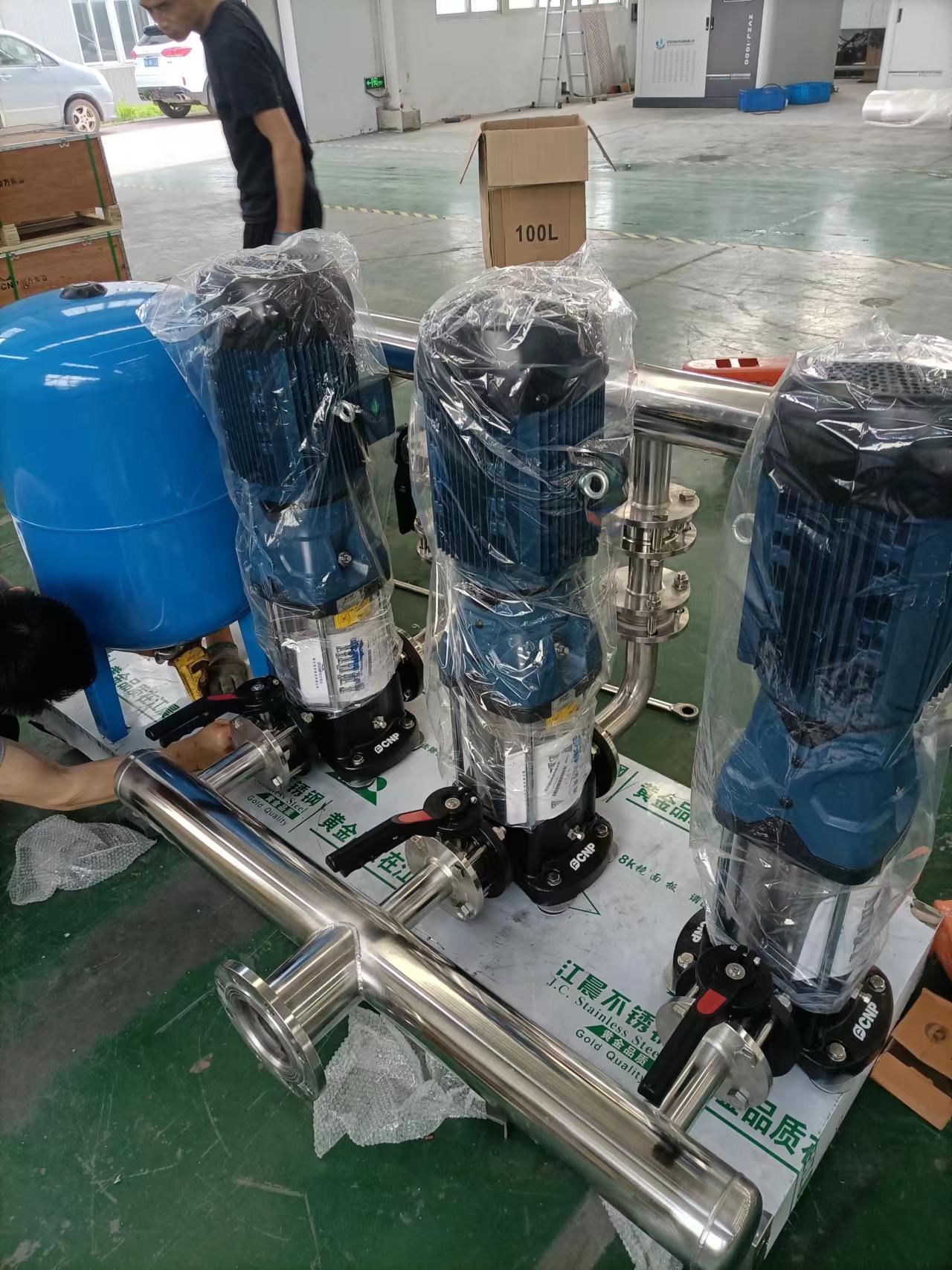 Secondary water supply equipment, constant pressure variable frequency water supply equipment, community factory buildings, hotels, schools, pressurized equipment