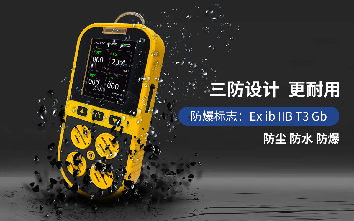 Swift Portable Four in One Gas Detector BT-SH300