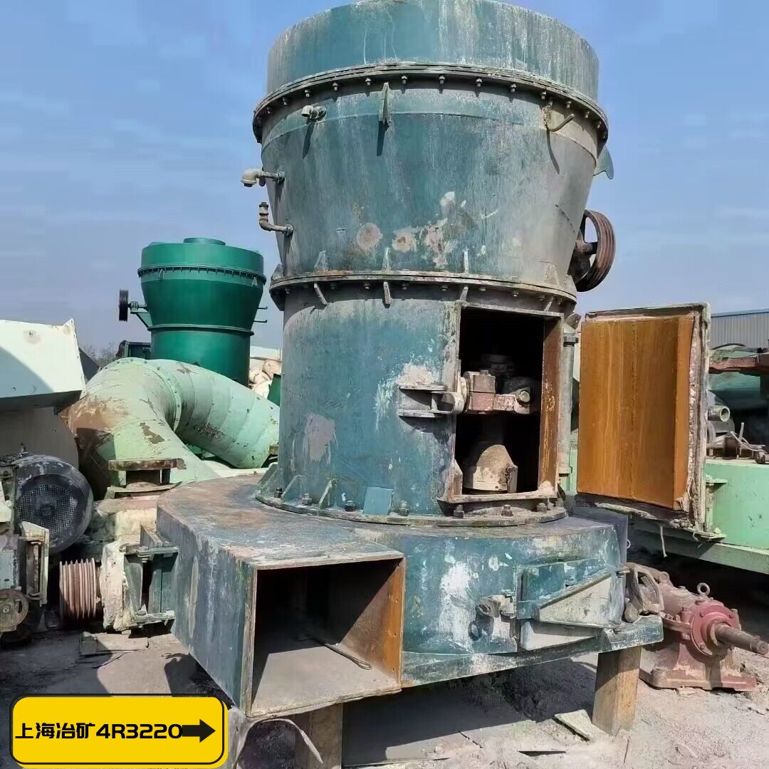 Used Jiucheng Xinye Calcium Powder Mill 4R Raymond Machine 3220 Raymond Grinding Ore Mill