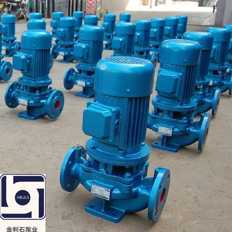 Horizontal centrifugal pipeline pump ISG50-160A impeller pump body factory pressurized drainage