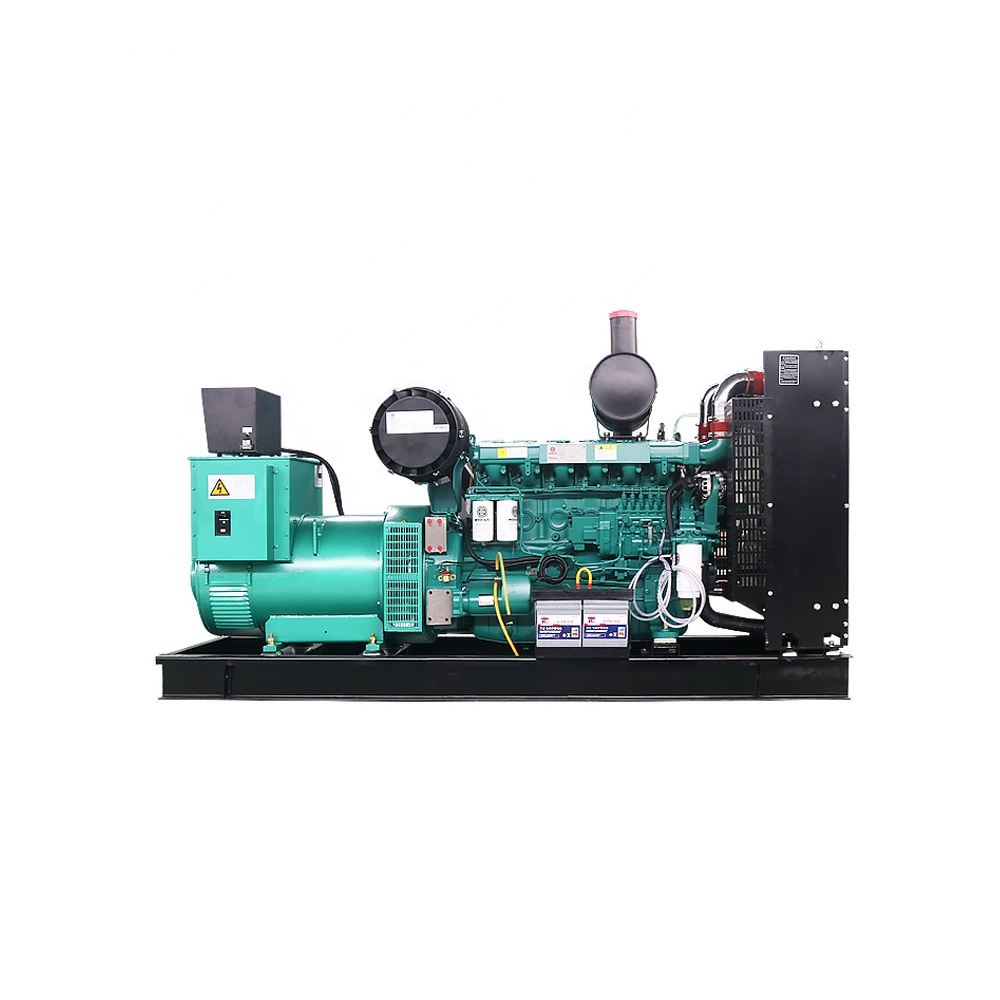 Diesel generator set 450 kW emergency power supply for breeding fire fighting site Yuchai silent generator