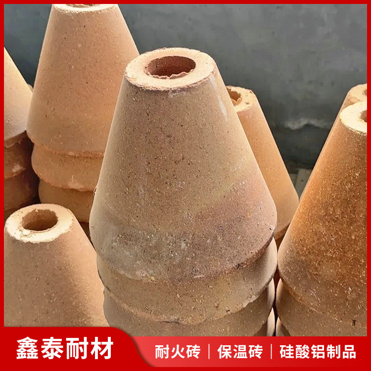 Refractory materials for special shaped clay refractory bricks used in the casting of beaker cups, funnel bricks, and pouring in Xintai Steel Factory's casting plant