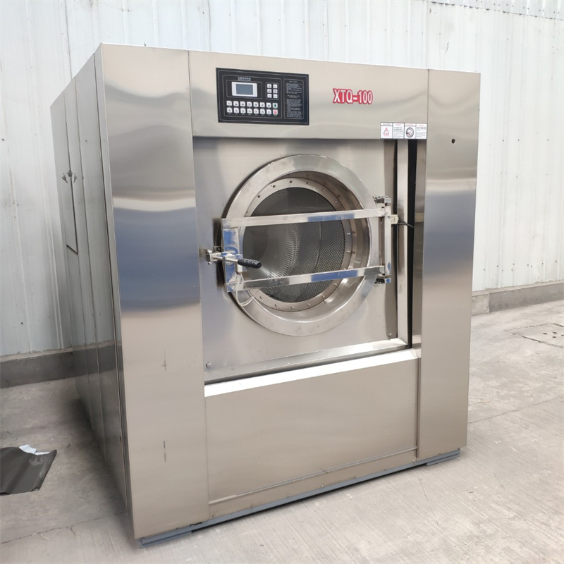 Dolphin brand commercial washing machine XTQ-100 fully automatic washing machine for hotel linen washing