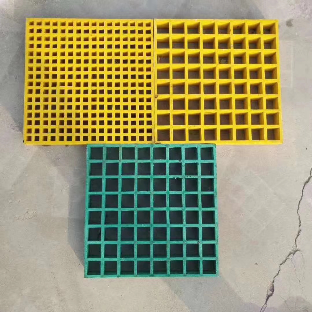 Fiberglass patterned ditch cover plate, resin drainage ditch grille cover plate processing, customized municipal road rainwater grate