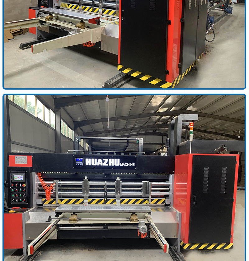 Fully Automatic Carton Printing Machine Carton Equipment Integrated Machine Corrugated Board Equipment Leading Edge Carton Printing Die Cutting Machine