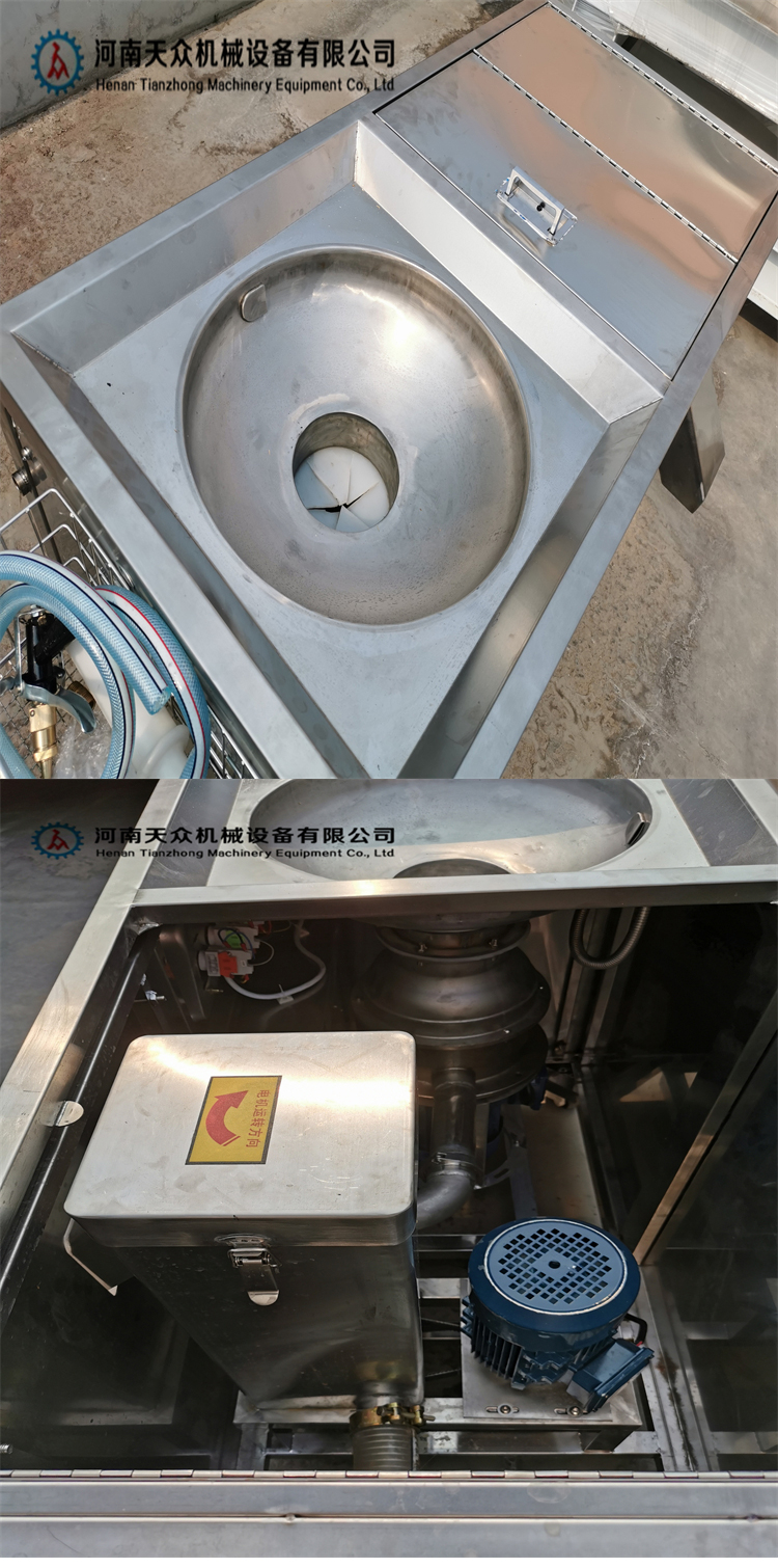 Kitchen waste treatment equipment, leftover food and vegetable reduction processing machine, dehydration machine, swill and hogwash treatment equipment