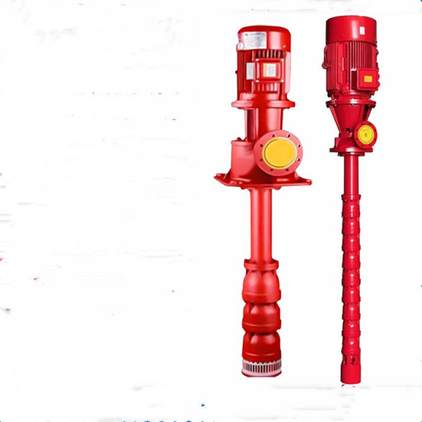 Large flow electric deep water indoor fire pump Outdoor single-stage long shaft mobile Axial-flow pump