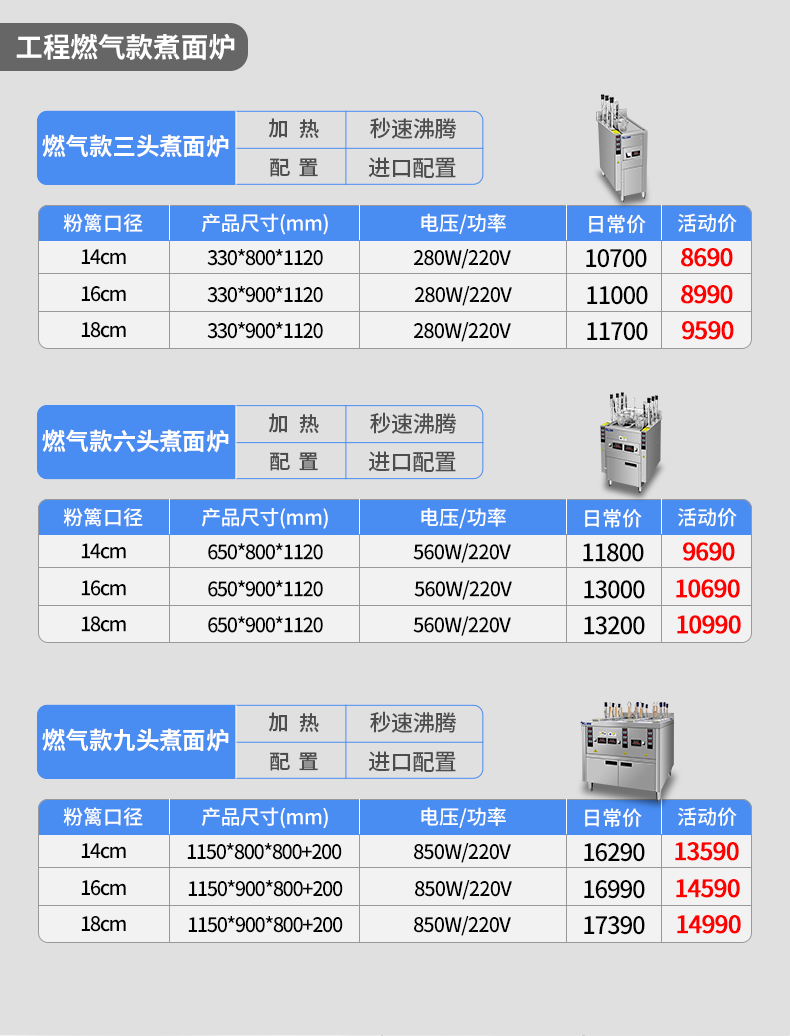 Chineng Commercial Fully Automatic Timing Lifting Noodle Cooking Stove Chain Catering Noodle Restaurant Multi functional Noodle Cooking Machine Soup Powder Stove