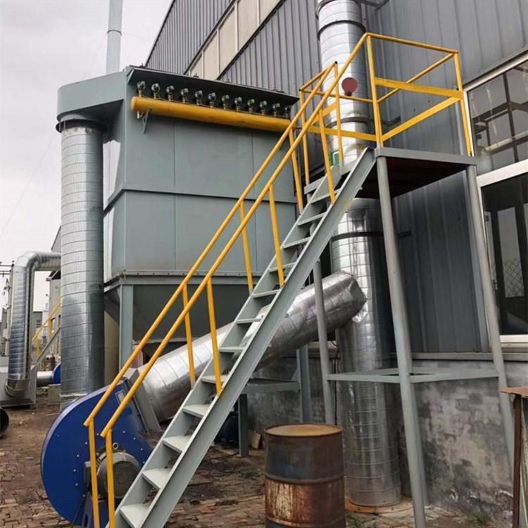 200 pulse dust collector for steel mills, environmental protection bag equipment for coal-fired boilers, small boiler room cyclone dust collector