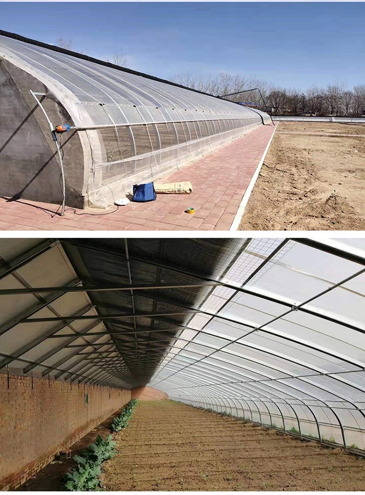 Tai You Yi Building Materials Simple Film Greenhouse, Single Insertion Greenhouse, Arch Greenhouse, Agricultural Seedling Cultivation, Flower Cold Greenhouse Installation