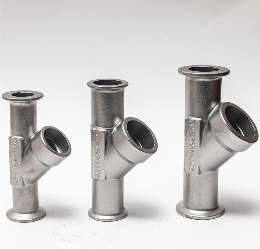 Haige Pipe Valve Precision Casting Stainless Steel Pipe Valve Blank Casting Medium Temperature Wax Process Cast Steel Pouring Customized Processing